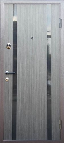 Металлическая дверь с молдингом с замком Гардиан (MD-010)