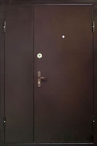 Двустворчатая дверь (порошок + МДФ ПВХ) (DP-005)