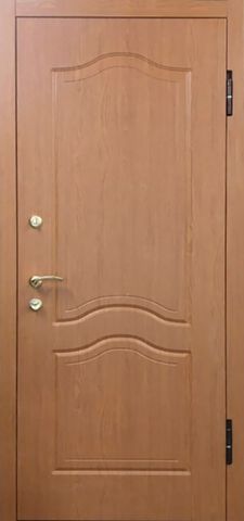 Входная дверь МДФ ПВХ с двух сторон (DM-087)