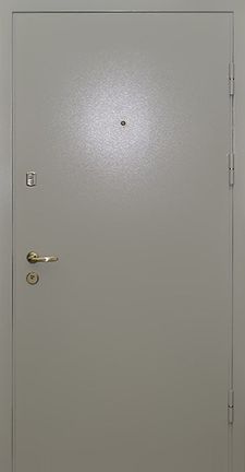 Металлическая дверь порошковое напыление и МДФ ПВХ (DP-165)