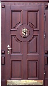 Филенчатая дверь с отбойником (FD-003)