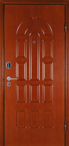 Утепленная филенчатая дверь (FD-016)