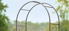 Садовые арки из металла для дачи и сада: ландшафтный дизайн, выбор, фото