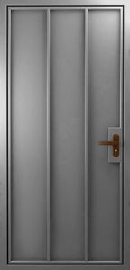 Временная дверь с грунт-эмалью (VMD-001)