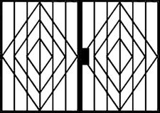Распашная решетка РС-08