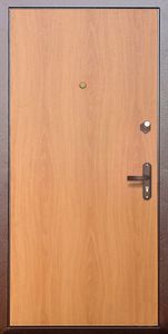 Одностворчатая дверь (порошок + МДФ ПВХ) (DP-006)