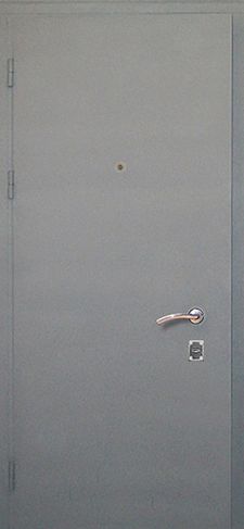 Железная дверь грунт-эмаль с двух сторон (DV-058)