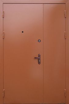 Тамбурная дверь грунт-эмаль с двух сторон (DV-074)