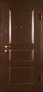 Бронированная дверь с замком Mettem ЗВ13 173.1.1 (BD-003)