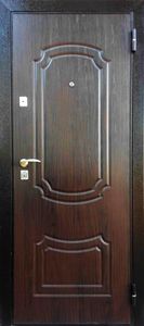 Утепленная дверь из МДФ шпон (DM-024)