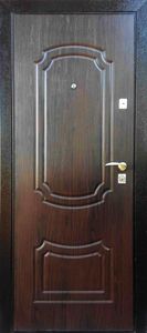 Утепленная дверь из МДФ шпон (DM-024)