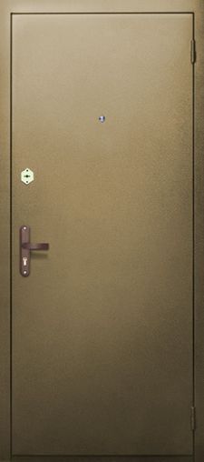 Одностворчатая дверь с порошковым напылением и пластиком-постформинг (PPD-003)