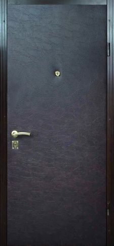 Железная дверь с винилискожей и замком Mettem (DV-027)