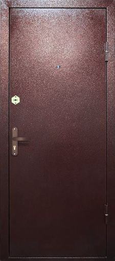 Одностворчатая дверь с порошковым напылением и ламинатом (DP-002)