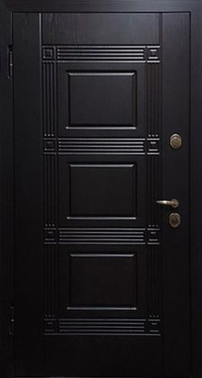 Стальная дверь МДФ ПВХ с двух сторон (DM-046)