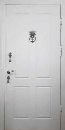 Входная дверь МДФ ПВХ с двух сторон (DM-091)