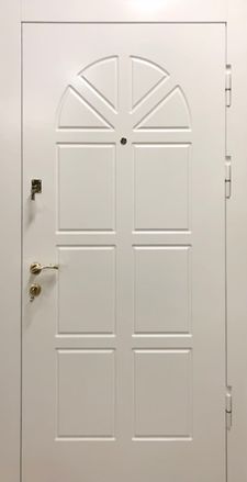 Стальная дверь МДФ ПВХ с двух сторон (DM-094)