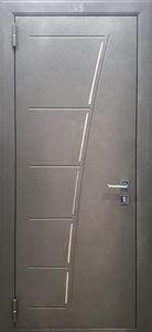 Дверь порошок и МДФ ПВХ с магнитным уплотнителем (DP-075)