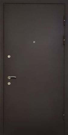 Железная дверь порошковое напыление и МДФ ПВХ (DP-125)