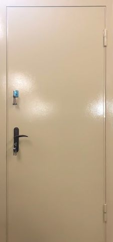 Стальная дверь порошковое напыление и МДФ ПВХ (DP-155)