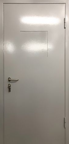 Металлическая дверь порошковое напыление и МДФ ПВХ (DP-169)