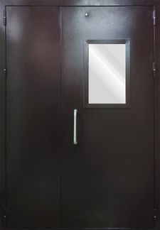 Тамбурная дверь порошковое напыление с двух сторон (DP-128)