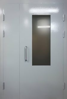 Тамбурная дверь порошковое напыление с двух сторон (DP-153)