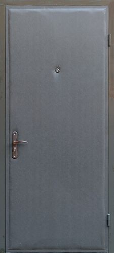 Железная дверь эконом-класса с замком Меттэм (DV-008)