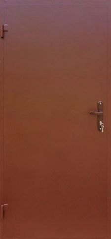 Однопольная дверь грунт-эмаль с двух сторон (DV-076)