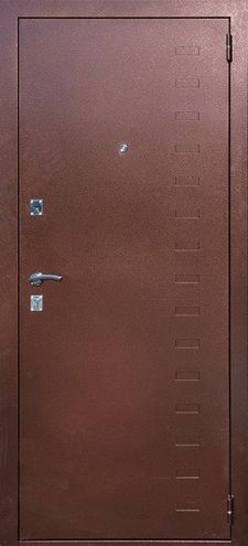 Металлическая дверь порошковое напыление и МДФ ПВХ (DP-013)