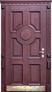 Филенчатая дверь с отбойником (FD-003)