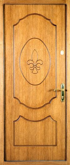 Филенчатая дверь с фрезеровкой