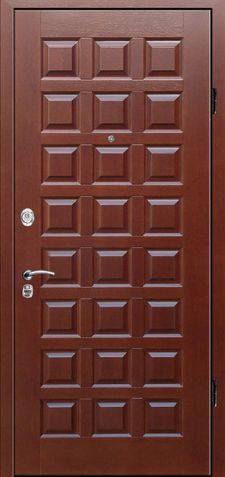 Филенчатая дверь с замком KALE 252R (FD-013)