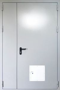Двупольная противопожарная дверь со стыковочным узлом УС-1 (PMD-017)