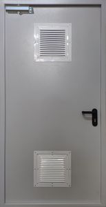 Однопольная противопожарная дверь со стыковочными узлами (PMD-026)