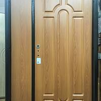 Полуторная дверь с МДФ панелью