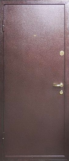 Металлическая дверь с порошковым напылением и замком Гардиан (DP-029)