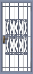Решетчатая дверь РДС-55