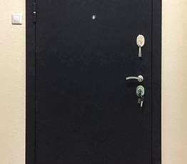 Стальная дверь с порошковой отделкой