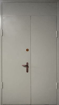 Тамбурная дверь грунт-эмаль с двух сторон (DV-068)