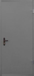 Однопольная временная дверь с окраской грунт-эмаль (VMD-002)