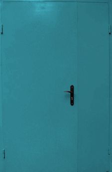 Полуторопольная временная дверь грунт-эмаль «3 в 1» (VMD-005)