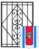 Решетки на окна в районе Западное Дегунино